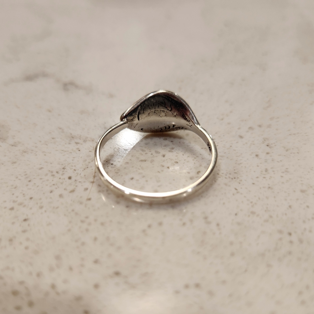 New Sterling Silver Adjustable-Size Leaf Ring - image 6